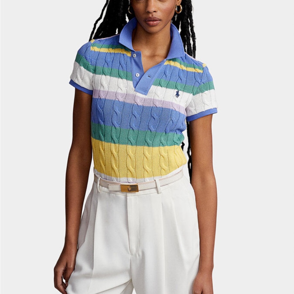 Polo by Ralph Lauren Colorful Striped Button Down Shirt